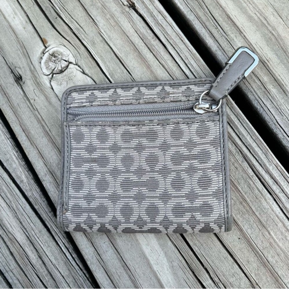 Coach Madison Needlepoint Op Art Shoulder Bag and Wallet Duo - Picture 11 of 13
